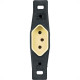 Conjunto Perlex 4X2 Cinza Sem Placa(1Tomada 10A) 1211