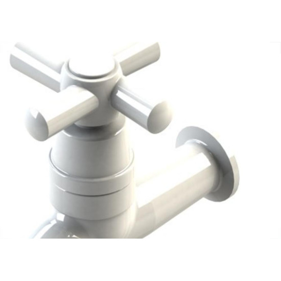 Torneira Abs Tanque Injet 1126 C31 1/4V Branca 5844 Torneira Abs Tanque Injet 1126 C31 1/4V Branca 5844