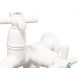 Torneira Abs Maquina/Tanque Injet 1428 1/4V Branca 31 9132 Torneira Abs Maquina/Tanque Injet 1428 1/4V Branca 31 9132