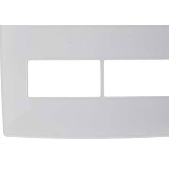Placa Pial Glos 4X4 (2+2 Distanciada) 618534 Placa Pial Glos 4X4 (2+2 Distanciada) 618534