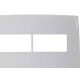 Placa Pial Glos 4X4 (2+2 Distanciada) 618534 Placa Pial Glos 4X4 (2+2 Distanciada) 618534