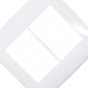 Placa Pial Glos 4X4 (3+3 Horizontal) 618536 Placa Pial Glos 4X4 (3+3 Horizontal) 618536
