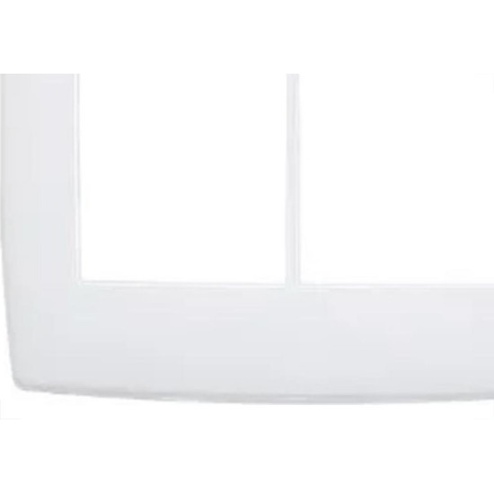 Placa Pial Glos 4X4 (3+3 Horizontal) 618536 Placa Pial Glos 4X4 (3+3 Horizontal) 618536