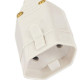 Pino Femea 2 Polos Fame 10A Branco Pino Femea 2 Polos Fame 10A Branco