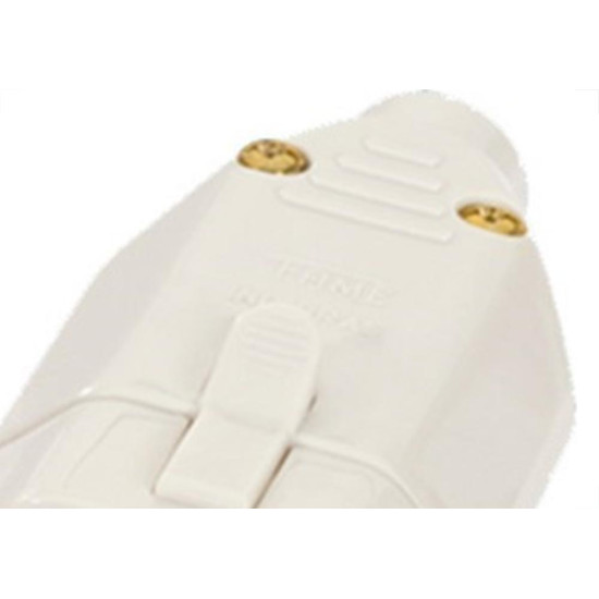 Pino Femea 2 Polos Fame 10A Branco Pino Femea 2 Polos Fame 10A Branco