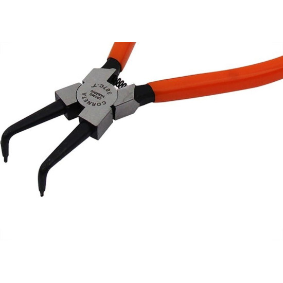 Alicate Aneis Corneta Interno 387-7'' Curvo 