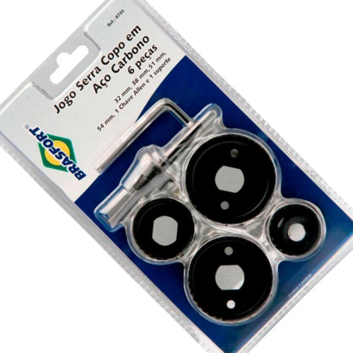 Serra Copo Aco Carbono Brasfort 32A54 06 Pecas 8735 Serra Copo Aco Carbono Brasfort 32A54 06 Pecas 8735
