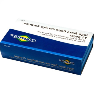 Serra Copo Aco Carbono Brasfort 19A64 11 Pecas 8736