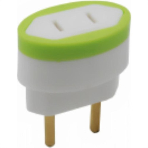 Pino Adaptador (Entrada =2 Redondo/Saida =2 Chato) Daneva 10A Branco Dn1549 - Kit C/12 Pino Adaptador (Entrada =2 Redondo/Saida =2 Chato) Daneva 10A Branco Dn1549 - Kit C/12