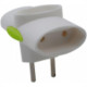 Pino 3 Saidas 2 Polos Daneva ''T'' Branco Dn1511 - Kit C/12 Pino 3 Saidas 2 Polos Daneva ''T'' Branco Dn1511 - Kit C/12