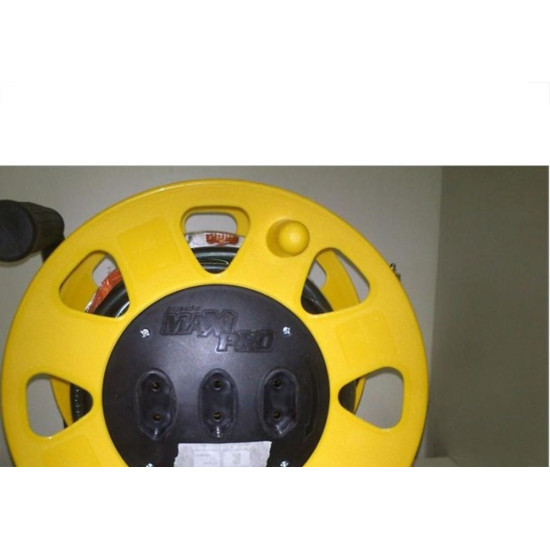 Extensao Daneva Maxpro Carretel 2X1,5 40M 10A Dn1543