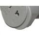 Pino Adaptador (Entrada =2 Redondo/Saida =2 Universal) Interneed Cinza 37804 - Kit C/10 Pino Adaptador (Entrada =2 Redondo/Saida =2 Universal) Interneed Cinza 37804 - Kit C/10
