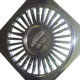 Grelha Plastica Amanco Quadrada Cromada 10X10 90604 Grelha Plastica Amanco Quadrada Cromada 10X10 90604