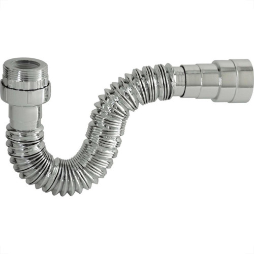 Sifao Pvc Flexivel G3 Cromado Pia/Tanque/Lavatorio Arruela Pvc Sifao Pvc Flexivel G3 Cromado Pia/Tanque/Lavatorio Arruela Pvc