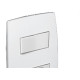 Conjunto Pial Plus 4X2 Branco Com Placa(1Simples+Tomada 10A) 615074