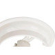 Kit C/2 - Plafonier Pvc Pavilonis 510 Branco Redondo Soqu...