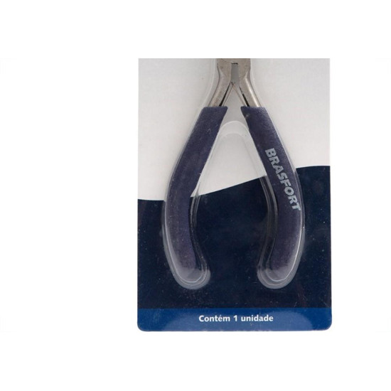 Alicate Mini Brasfort Bico 1/2 Cana Curvo 8995 Alicate Mini Brasfort Bico 1/2 Cana Curvo 8995
