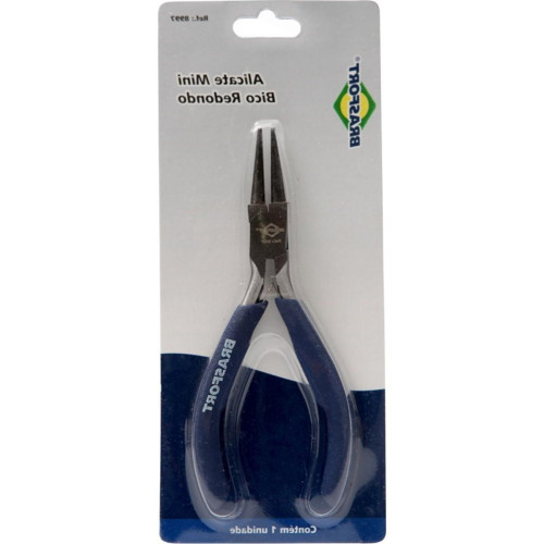 Alicate Mini Brasfort Bico Redondo 8997 Alicate Mini Brasfort Bico Redondo 8997
