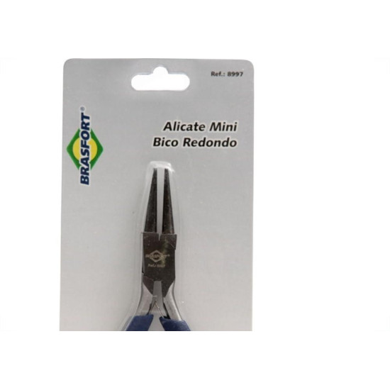 Alicate Mini Brasfort Bico Redondo 8997 Alicate Mini Brasfort Bico Redondo 8997