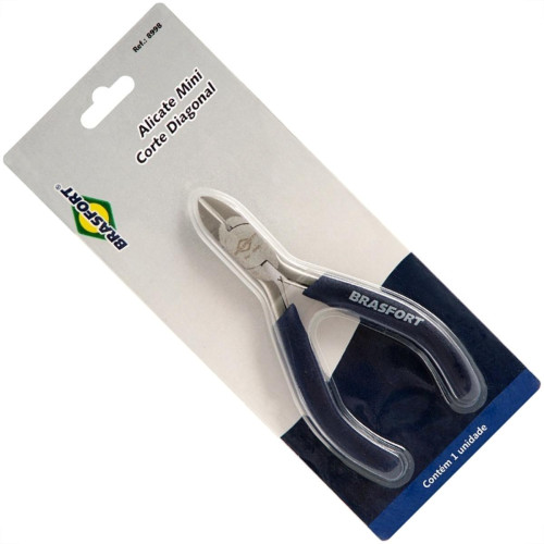 Alicate Mini Brasfort Corte Diagonal 8998 Alicate Mini Brasfort Corte Diagonal 8998
