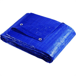 Lona Carreteiro Brasfort Azul 8X 5M 100 Gramas Por M² 8981