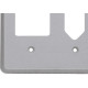 Placa Perlex 4X4 (2 Saida+Tomada) 13Pl2/1T Placa Perlex 4X4 (2 Saida+Tomada) 13Pl2/1T