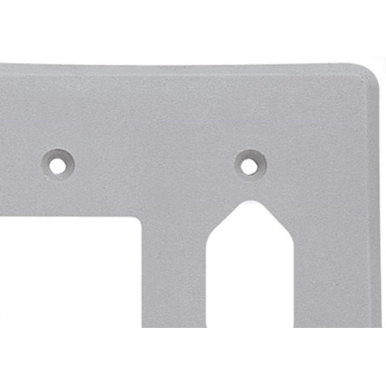 Placa Perlex 4X4 (2 Saida+Tomada) 13Pl2/1T Placa Perlex 4X4 (2 Saida+Tomada) 13Pl2/1T