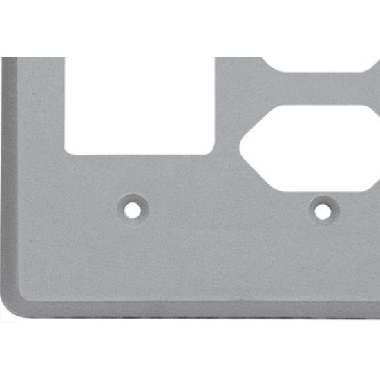 Placa Perlex 4X4 (4 Tomadas) 13Pl22T
