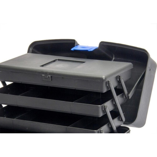 Caixa Ferramenta Polymer 14'' Com 2 Bandejas + 1 Estojo 4043X
