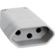 Pino Femea 2 Polos+Terra Perlex 20A Cinza 2046Cz Pino Femea 2 Polos+Terra Perlex 20A Cinza 2046Cz