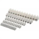 Conector Barra Brasfort Plastico 12 Polos 4Mm 8455 - Kit C/10 Conector Barra Brasfort Plastico 12 Polos 4Mm 8455 - Kit C/10