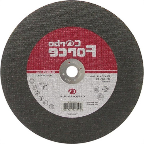 Disco De Corte Para Ferro Carborundum 10 X 1/8 X 3/4 2 Telas Disco De Corte Para Ferro Carborundum 10 X 1/8 X 3/4 2 Telas