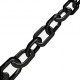 Corrente Pvc Caiado 15X25M Preta Corrente Pvc Caiado 15X25M Preta
