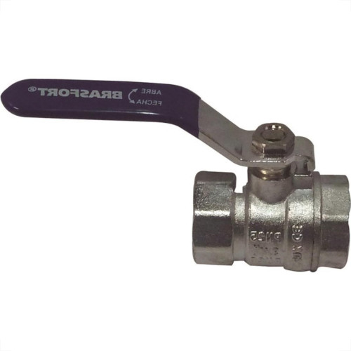 Registro Esfera Latao Brasfort 3/4'' 8751 Registro Esfera Latao Brasfort 3/4'' 8751