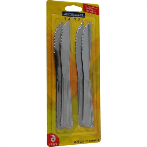 Faca Tramontina Churrasco Buzios 6 Pecas Inox 23750/604