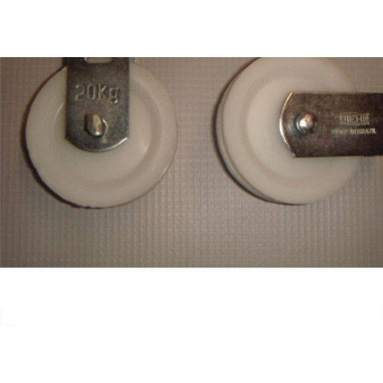 Roldana Plastico Biehl 06Cm Com Gancho Roldana Plastico Biehl 06Cm Com Gancho