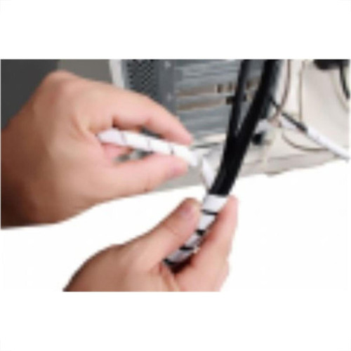 Organiza Fios Daneva 10Mm/1M Branco Dn1573 Organiza Fios Daneva 10Mm/1M Branco Dn1573