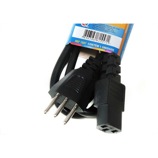 Cabo Forca Micro/Fax Daneva 1,5M 1557 Blister Dn 1557 Cabo Forca Micro/Fax Daneva 1,5M 1557 Blister Dn 1557
