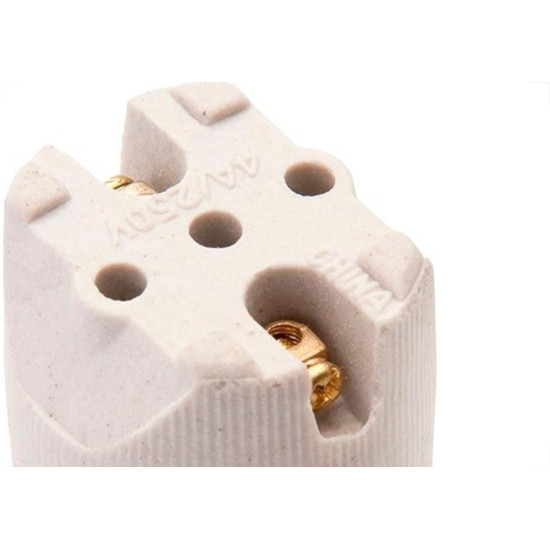 Receptaculo Brasfort Latao Spot Liso 50 8615 - Kit C/25 Receptaculo Brasfort Latao Spot Liso 50 8615 - Kit C/25