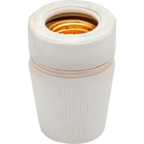 Soquete Tempo Brasfort Porcelana E27 8888 - Kit C/25 Soquete Tempo Brasfort Porcelana E27 8888 - Kit C/25