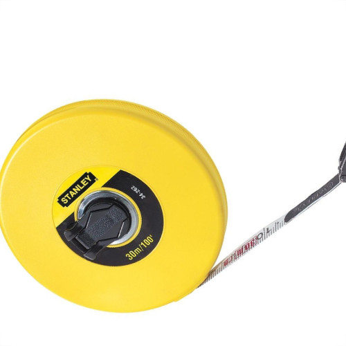 Trena Stanley Fibra Vidro Fechada 30M 34-262S Trena Stanley Fibra Vidro Fechada 30M 34-262S