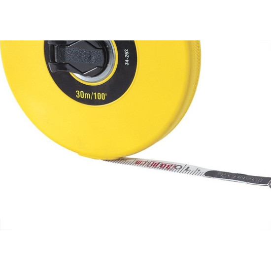 Trena Stanley Fibra Vidro Fechada 30M 34-262S Trena Stanley Fibra Vidro Fechada 30M 34-262S