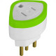 Pino Adaptador (Entrada =3 Redondo/Saida =2 Chato+Redondo) Daneva 10A Branco Dn1630 - Kit C/12 Pino Adaptador (Entrada =3 Redondo/Saida =2 Chato+Redondo) Daneva 10A Branco Dn1630 - Kit C/12