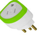 Pino Adaptador (Entrada =3 Redondo/Saida =2 Chato+Redondo) Daneva 10A Branco Dn1630 - Kit C/12 Pino Adaptador (Entrada =3 Redondo/Saida =2 Chato+Redondo) Daneva 10A Branco Dn1630 - Kit C/12