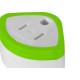 Pino Adaptador (Entrada =3 Redondo/Saida =2 Chato+Redondo) Daneva 10A Branco Dn1630 - Kit C/12 Pino Adaptador (Entrada =3 Redondo/Saida =2 Chato+Redondo) Daneva 10A Branco Dn1630 - Kit C/12