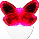 Abajur Noturno Brasfort Led Borboleta 127V Rosa 8855