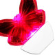 Abajur Noturno Brasfort Led Borboleta 127V Rosa 8855
