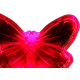 Abajur Noturno Brasfort Led Borboleta 127V Rosa 8855