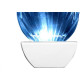 Abajour Noturno Brasfort Led Concha 220V Branco 8665 Abajour Noturno Brasfort Led Concha 220V Branco 8665