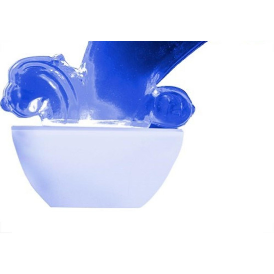 Abajour Noturno Brasfort Led Golfinho 127V Azul 8667 Abajour Noturno Brasfort Led Golfinho 127V Azul 8667